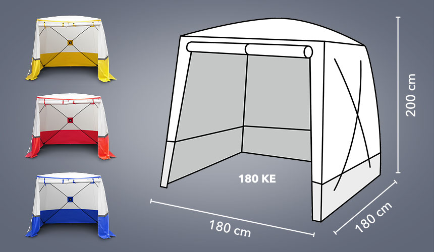 180 KE – dimensiones