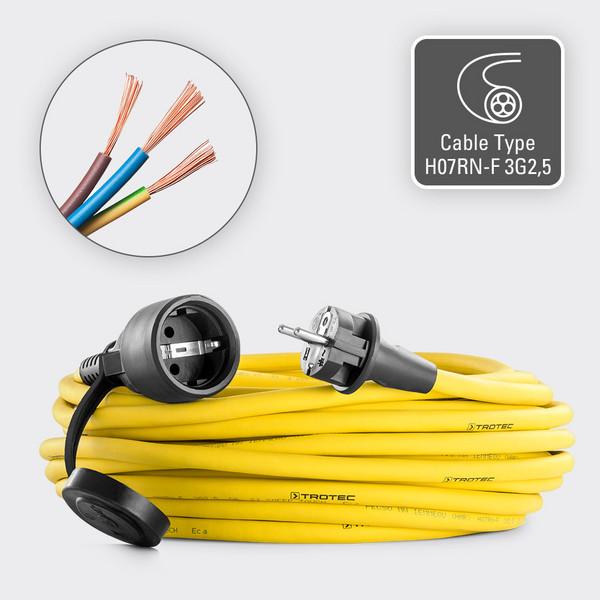 Comprar Cable Alargador Trifásico 5x16A al mejor precio