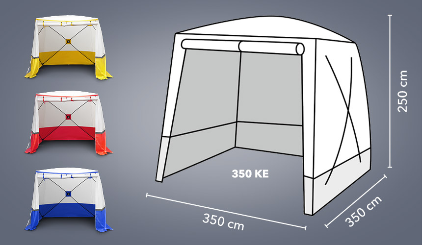 350 KE – Dimensiones