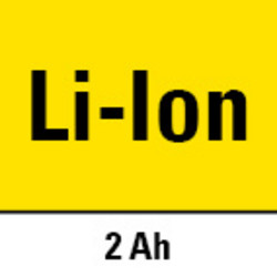 Batería de iones de litio de 2 Ah