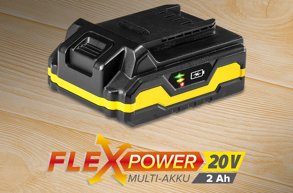 Batería múltiple Flexpower 20V / 2.0 Ah