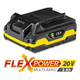 Batería multiuso Flexpower, 20 V, 2 Ah