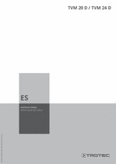 Bedienungsanleitung Standventilator TVM 20 D / TVM 24 D (ES)