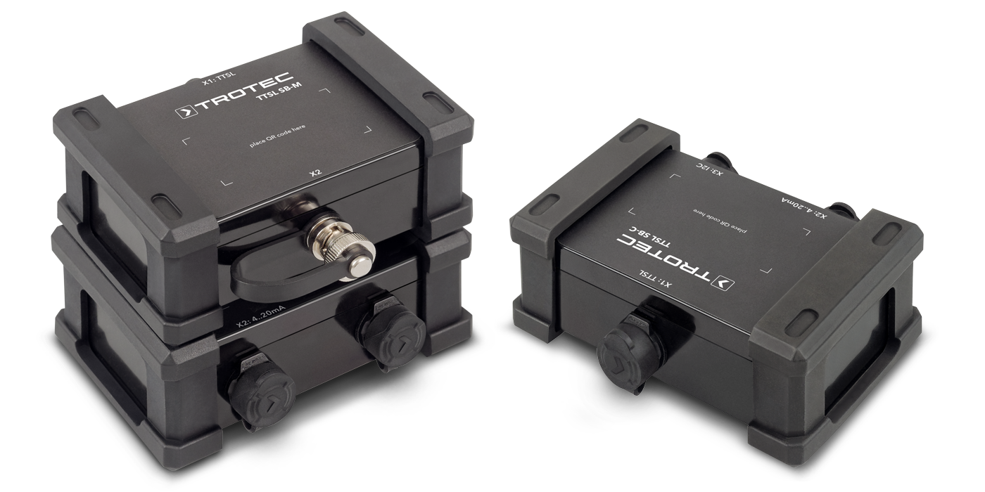 Cajas de sensores TTSL®SB para la conexión a una amplia gama de generadores de señales