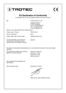 Declaración de conformidad taladro perforador percutor de batería PHDS 10-20V (INT)