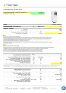 Ficha del producto aire acondicionado PAC 2010 X (INT)