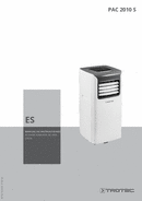 Manual de instrucciones aire acondicionado PAC 2010 S (ES)