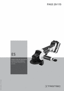 Manual de instrucciones amoladora angular con batería PAGS 20-115 (ES)