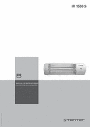 Manual de instrucciones calefactor por radiación IR 1500 S (ES)