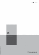 Manual de instrucciones deshumidificador TTK 27 E (ES)