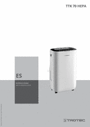 Manual de instrucciones deshumidificador TTK 70 HEPA (ES)