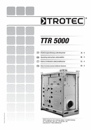 Manual de instrucciones deshumidificador TTR 5000 (INT)