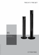 Manual de instrucciones ventilador de torre TVE 31 T / TVE 32 T (ES)