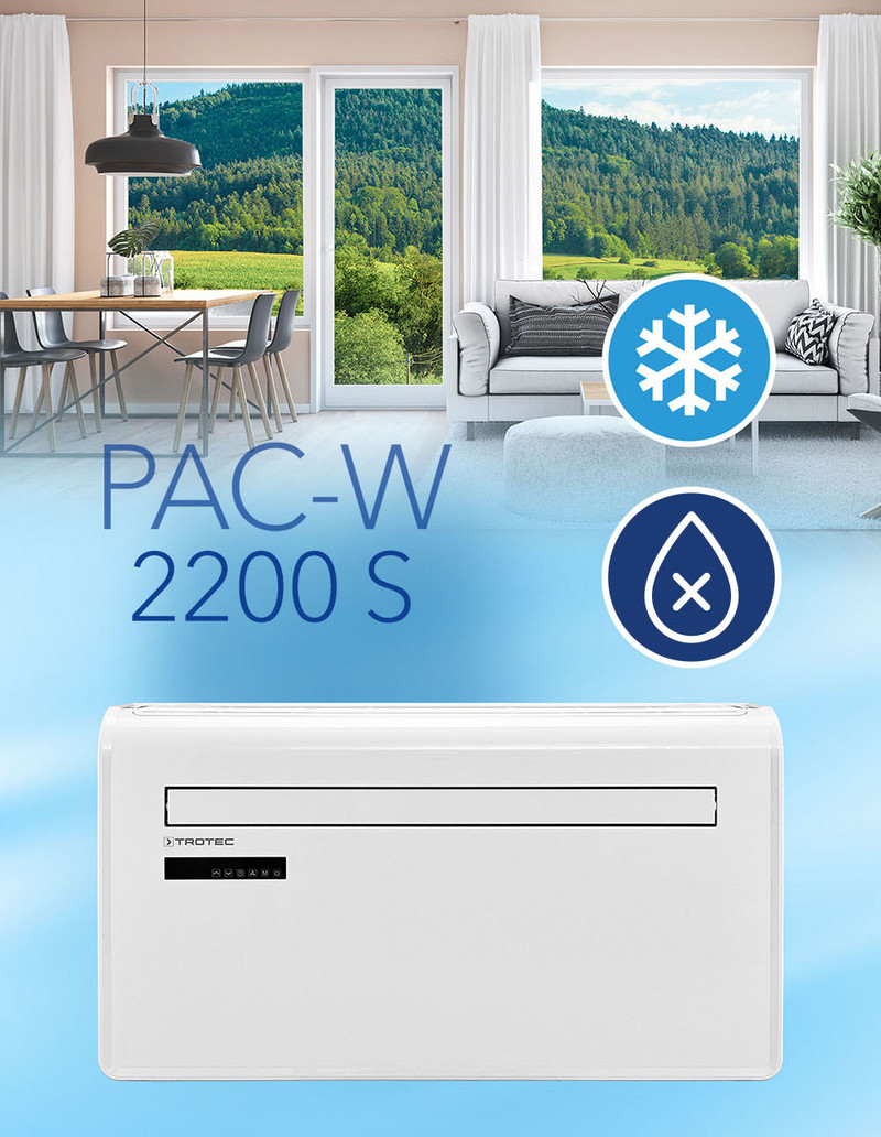 PAC-W 2200 S – aire acondicionado monobloque confort