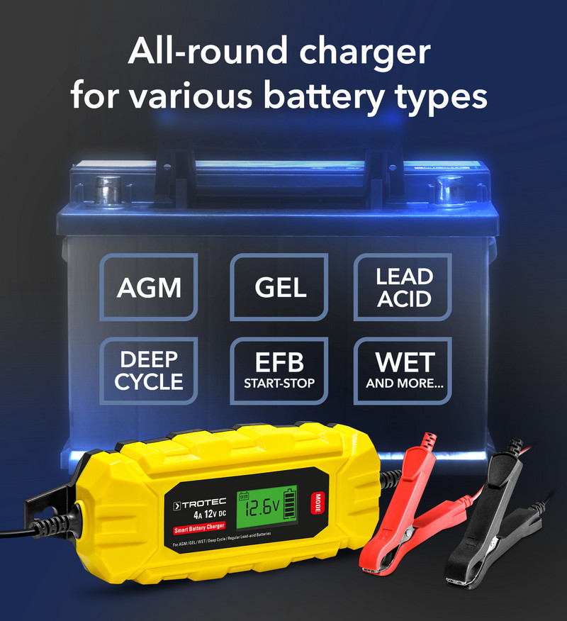 Cargador inteligente para baterías selladas de ácido-pl