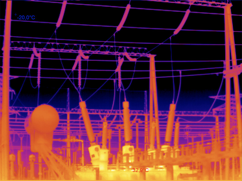 Termografía con la cámara térmica IC200 de Trotec