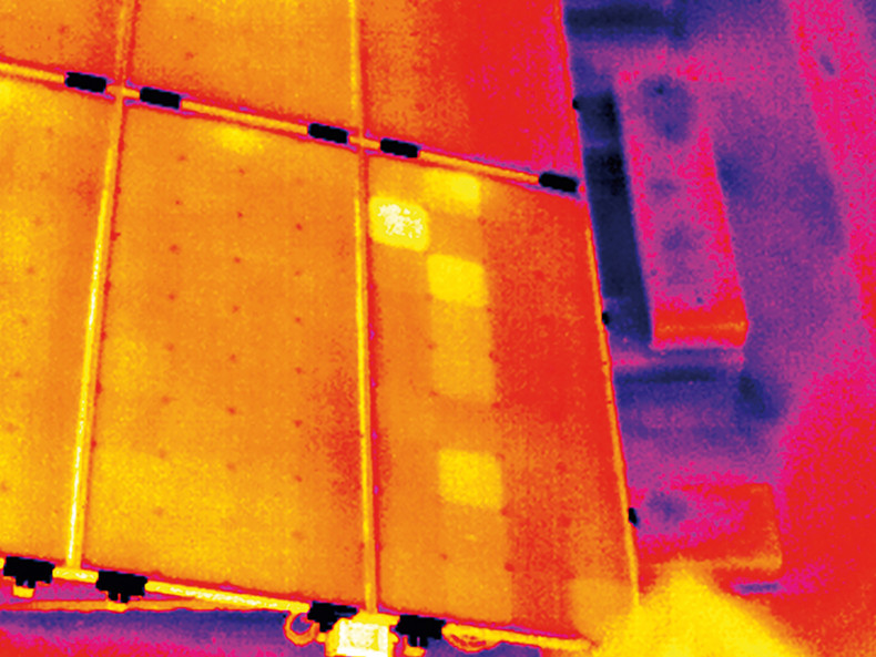 Termografía con la cámara térmica IC200 de Trotec