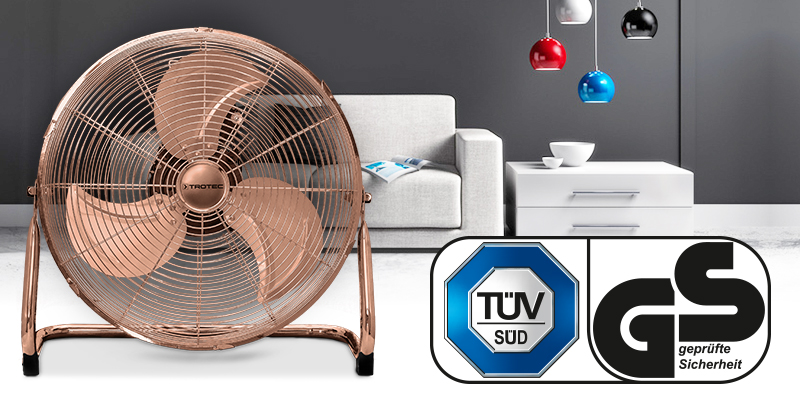 Usted adquiere el TVM 17 con certificado de calidad de la inspección técnica (TÜV).